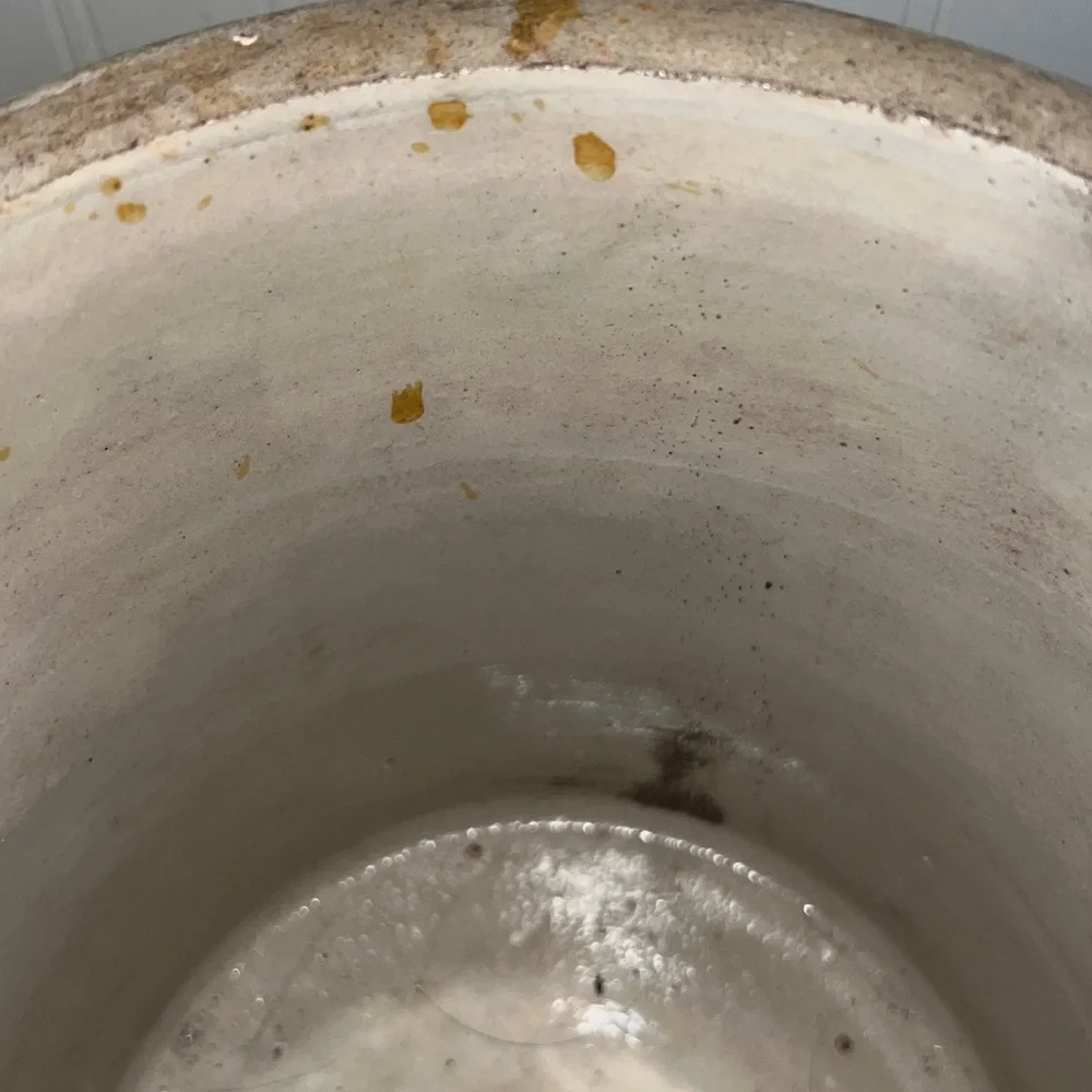 Antique Red Wing small logo 1 gallon crock with lid